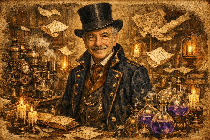 O Laboratório de Alcides